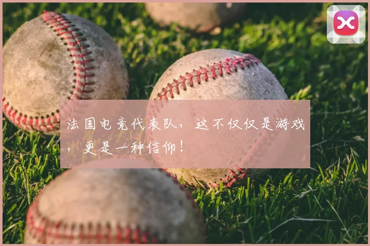 法国电竞代表队，这不仅仅是游戏，更是一种信仰！